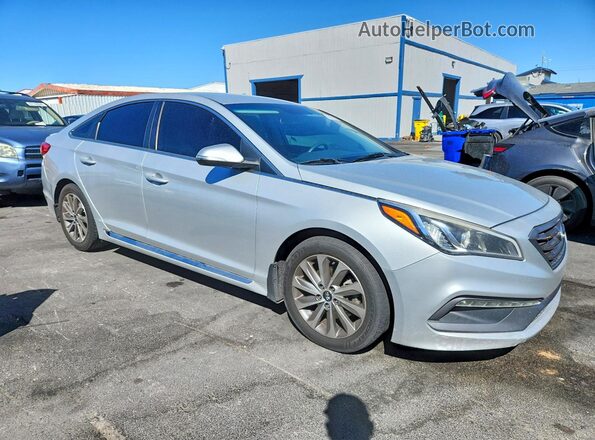 5NPE34AF0GH339488 2016 HYUNDAI SONATA Silver Առջևի աջ