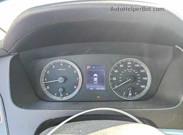 5NPE34AF0GH339488 2016 HYUNDAI SONATA Silver Սարքավորումների վահանակի տեսք