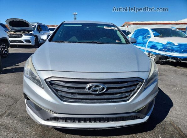 5NPE34AF0GH339488 2016 HYUNDAI SONATA Silver Դիմացի տեսք