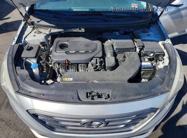 5NPE34AF0GH339488 2016 HYUNDAI SONATA Silver Սալոնի հետևի տեսք