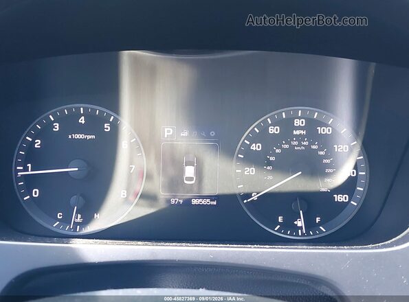 5NPE34AF0HH571963 2017 HYUNDAI SONATA Dark Blue Հետևի նստատեղերի տեսք