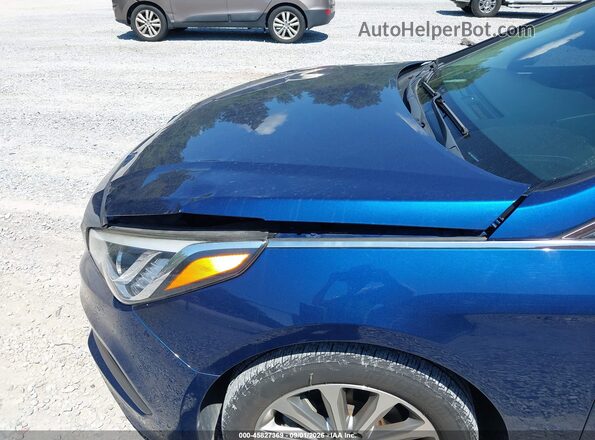 5NPE34AF0HH571963 2017 HYUNDAI SONATA Dark Blue Դիմացի տեսք