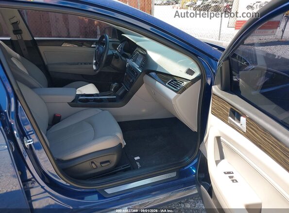 5NPE34AF0HH571963 2017 HYUNDAI SONATA Dark Blue Սալոնի դիմացի տեսք