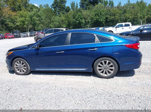 5NPE34AF0HH571963 2017 HYUNDAI SONATA Dark Blue Սալոնի 360 աստիճան տեսք
