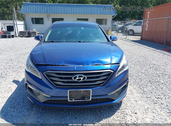 5NPE34AF0HH571963 2017 HYUNDAI SONATA Dark Blue Սարքավորումների վահանակի տեսք