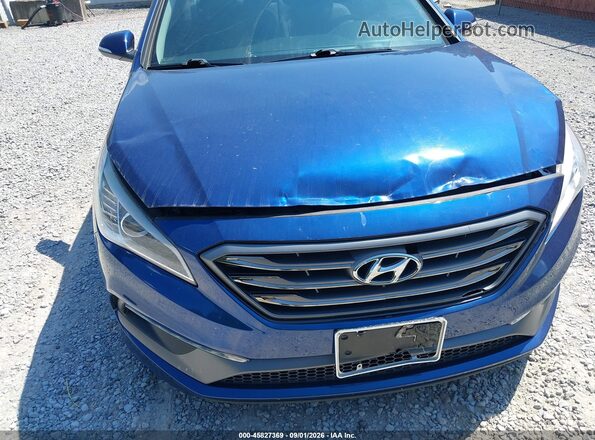 5NPE34AF0HH571963 2017 HYUNDAI SONATA Dark Blue 