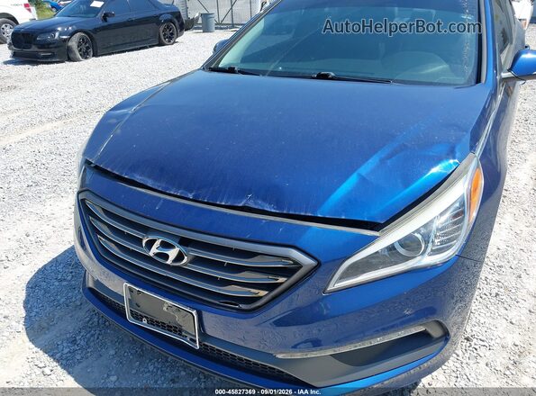 5NPE34AF0HH571963 2017 HYUNDAI SONATA Dark Blue 