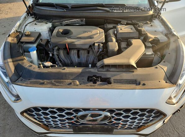 5NPE34AF0KH787559 2019 HYUNDAI SONATA White Vista interior trasera