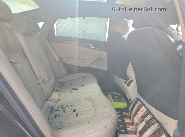 5NPE34AF2GH300725 2016 HYUNDAI SONATA Черный Вид задних сидений