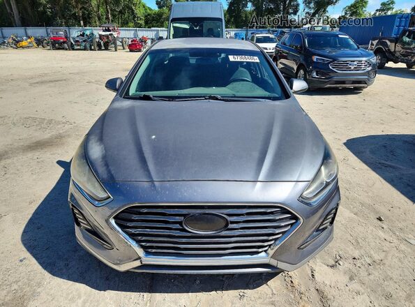 5NPE34AF2JH643624 2018 HYUNDAI SONATA Серый Вид спереди