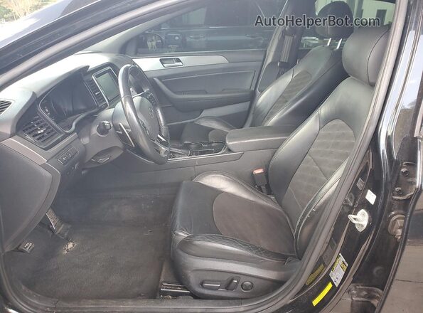 5NPE34AF2JH689616 2018 HYUNDAI SONATA Black 