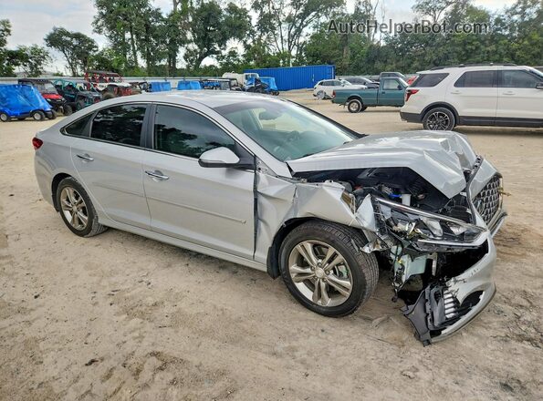5NPE34AF2KH805799 2019 HYUNDAI SONATA Silver Przód prawy