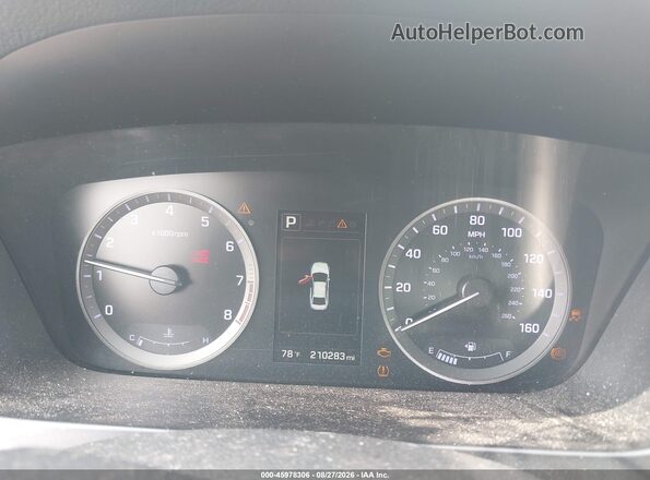 5NPE34AF3GH323883 2016 HYUNDAI SONATA Maroon Vista de los asientos traseros