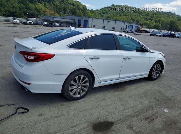 5NPE34AF3HH472862 2017 HYUNDAI SONATA White Tył prawy