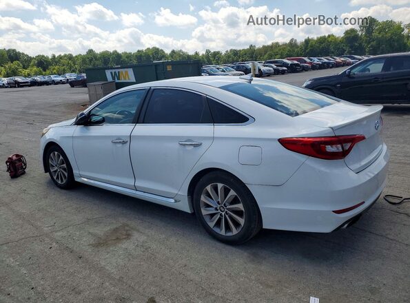 5NPE34AF3HH472862 2017 HYUNDAI SONATA White Tył lewy