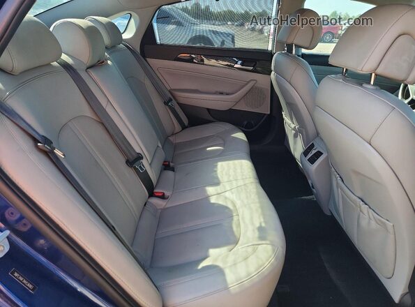 5NPE34AF3HH536883 2017 HYUNDAI SONATA Blue Vista de los asientos traseros