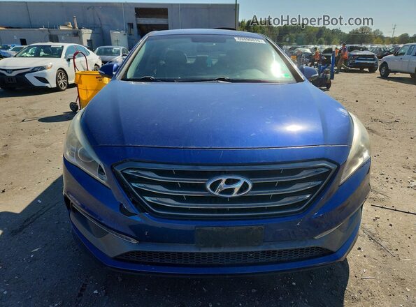 5NPE34AF3HH536883 2017 HYUNDAI SONATA Blue Vista frontal