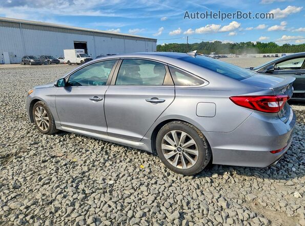 5NPE34AF3HH569723 2017 HYUNDAI SONATA Silver Задня ліва чверть