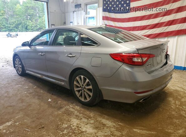 5NPE34AF4HH463328 2017 HYUNDAI SONATA Silver Rear left