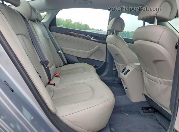 5NPE34AF4HH463751 2017 HYUNDAI SONATA Silver Вид задніх сидінь