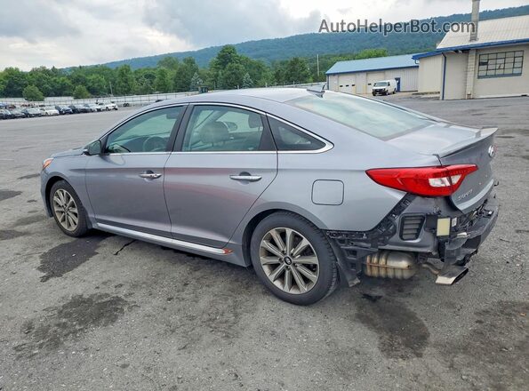 5NPE34AF4HH463751 2017 HYUNDAI SONATA Silver Задня ліва чверть
