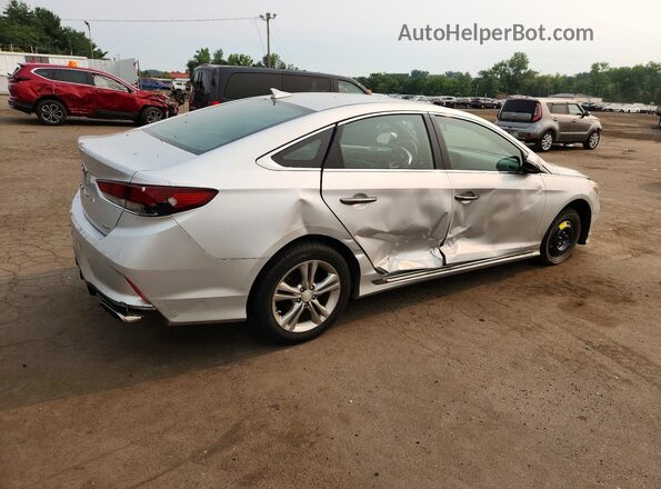 5NPE34AF4JH716900 2018 HYUNDAI SONATA Silver Trasero derecho