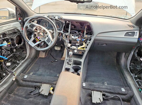5NPE34AF4JH716900 2018 HYUNDAI SONATA Silver Vista del salpicadero