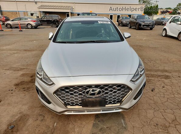5NPE34AF4JH716900 2018 HYUNDAI SONATA Silver Vista frontal