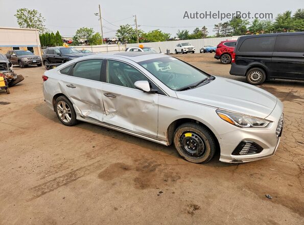 5NPE34AF4JH716900 2018 HYUNDAI SONATA Silver Delantero derecho