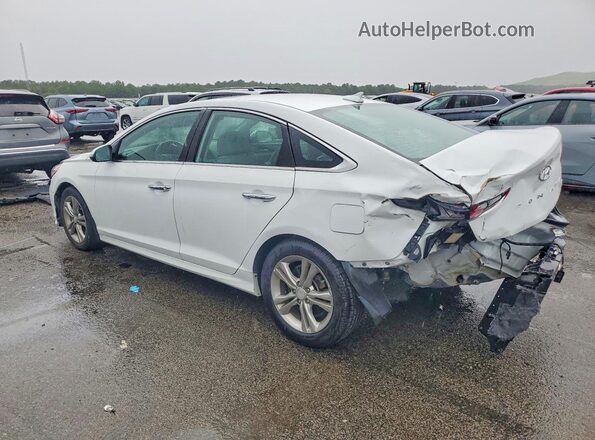 5NPE34AF4KH804038 2019 HYUNDAI SONATA White Հետևի ձախ