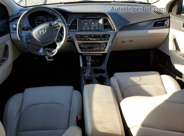 5NPE34AF5GH418851 2016 HYUNDAI SONATA Silver Vista del salpicadero
