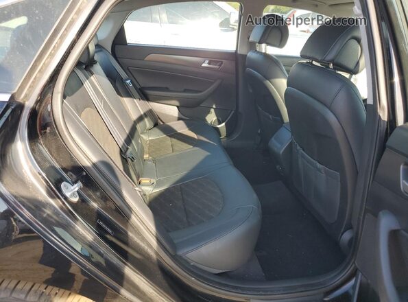 5NPE34AF5HH480266 2017 HYUNDAI SONATA Черный Вид задних сидений