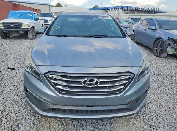 5NPE34AF5HH543771 2017 HYUNDAI SONATA Silver Widok z przodu