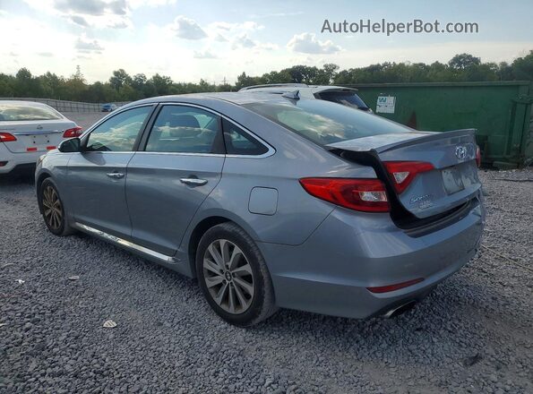 5NPE34AF5HH543771 2017 HYUNDAI SONATA Silver Tył lewy