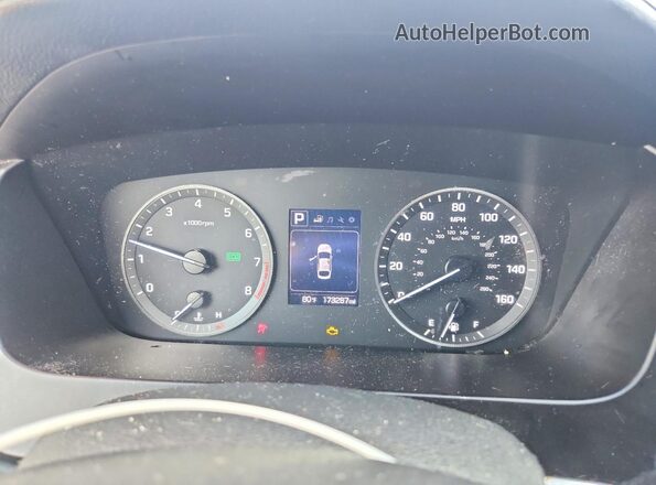 5NPE34AF6GH433407 2016 HYUNDAI SONATA Черный Вид щитка приборов