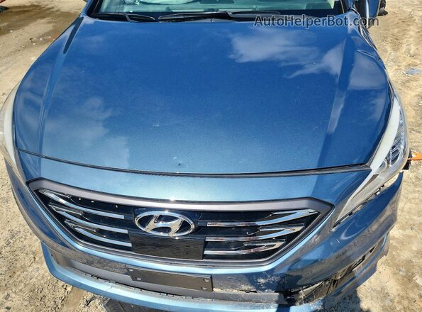 5NPE34AF6HH479577 2017 HYUNDAI SONATA Blue უკანა სალონის ხედი