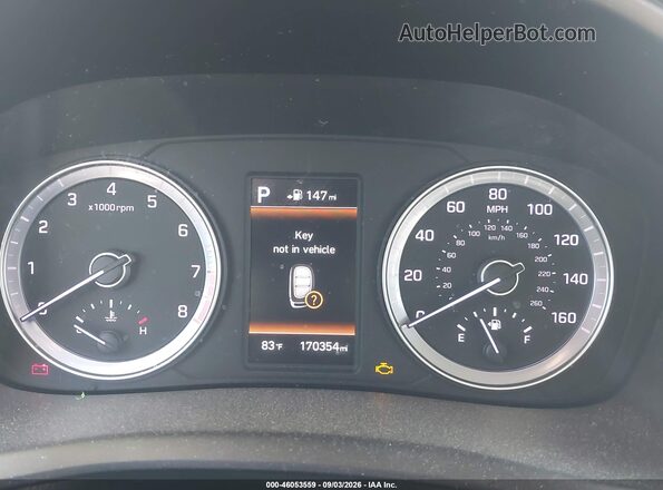 5NPE34AF6JH667764 2018 HYUNDAI SONATA White Vista de los asientos traseros