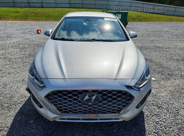 5NPE34AF6KH773424 2019 HYUNDAI SONATA Silver წინა ხედი