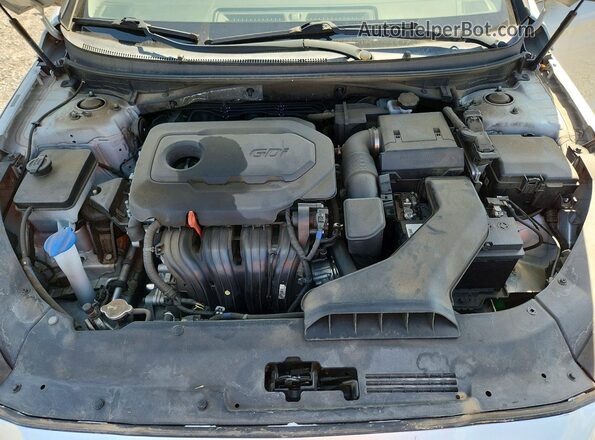 5NPE34AF6KH773424 2019 HYUNDAI SONATA Silver უკანა სალონის ხედი