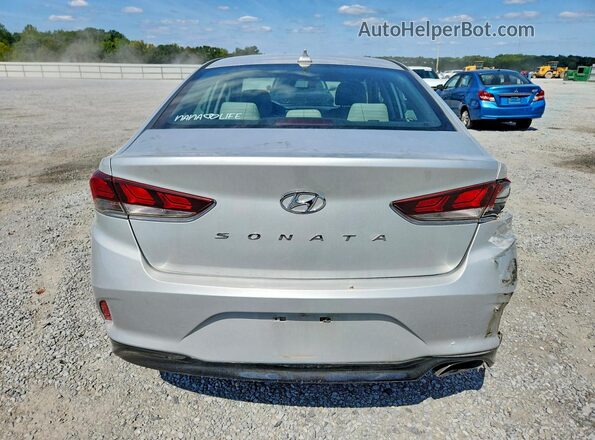 5NPE34AF6KH773424 2019 HYUNDAI SONATA Silver უკანა ხედი