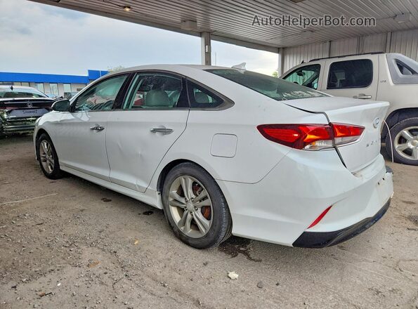 5NPE34AF7KH793018 2019 HYUNDAI SONATA White უკანა მარცხენა
