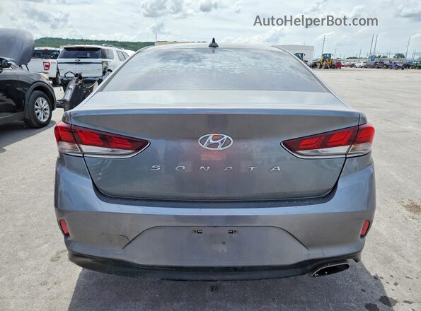 5NPE34AF8JH621482 2018 HYUNDAI SONATA Charcoal Vista trasera