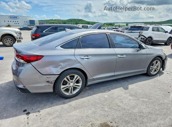 5NPE34AF8JH621482 2018 HYUNDAI SONATA Charcoal Trasero derecho