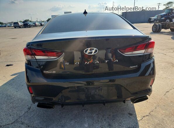 5NPE34AF8KH796820 2019 HYUNDAI SONATA Black Vista trasera