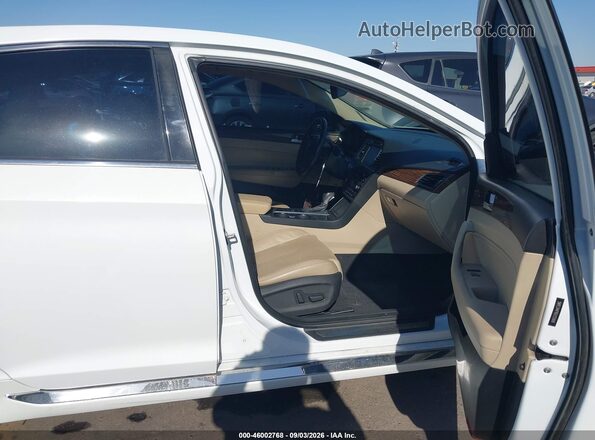 5NPE34AF9GH355690 2016 HYUNDAI SONATA White წინა სალონის ხედი