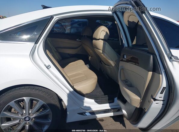 5NPE34AF9GH355690 2016 HYUNDAI SONATA White VIN კოდის სტიკერის ხედი