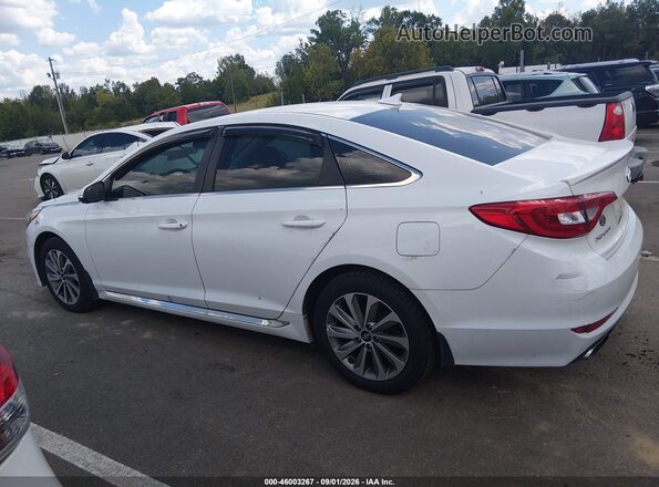 5NPE34AF9HH512913 2017 HYUNDAI SONATA White Սալոնի 360 աստիճան տեսք