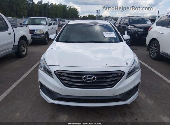 5NPE34AF9HH512913 2017 HYUNDAI SONATA White Սարքավորումների վահանակի տեսք