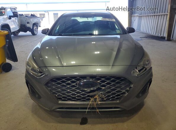 5NPE34AFXKH748770 2019 HYUNDAI SONATA Gray Vista frontal