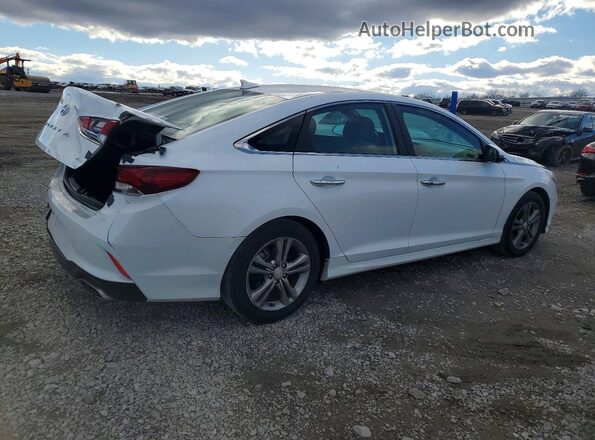 5NPE34AFXKH768212 2019 HYUNDAI SONATA White Tył prawy